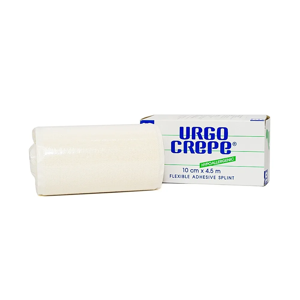 Hình ảnh Băng keo thun co giãn Urgo Crepe size 10cm x 4.5m cố định phẫu thuật chỉnh hình, dự phòng chấn thương cơ khớp