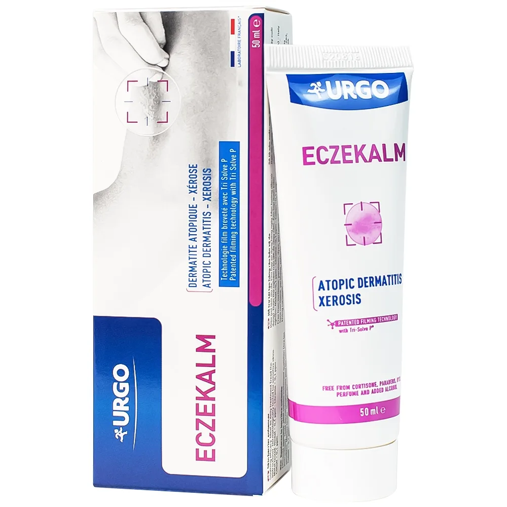 Hình ảnh Kem bôi Urgo Eczekalm 50ml dạng gel hỗ trợ điều trị viêm da và chứng khô da