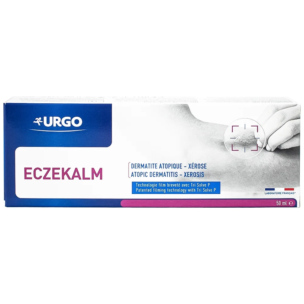 Hình ảnh Kem bôi Urgo Eczekalm 50ml dạng gel hỗ trợ điều trị viêm da và chứng khô da