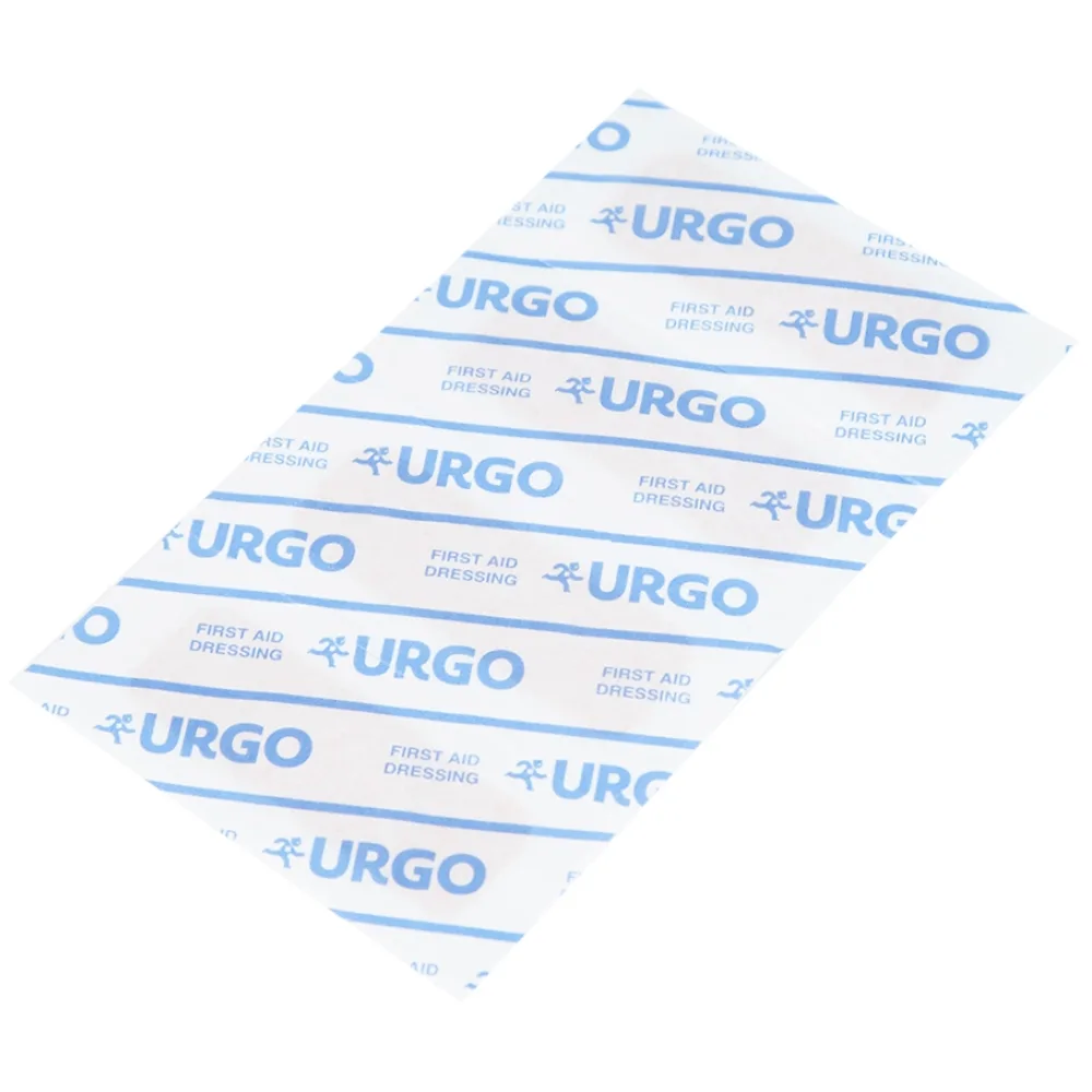 Hình ảnh Băng cá nhân độ dính cao, co giãn tốt Urgo Family size 2cm x 6cm bảo vệ các vết thương nhỏ (10 miếng) 