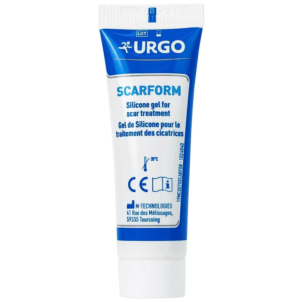 Hình ảnh Gel điều trị sẹo phì đại, sẹo lồi và mờ thâm Urgo Scarform 7g