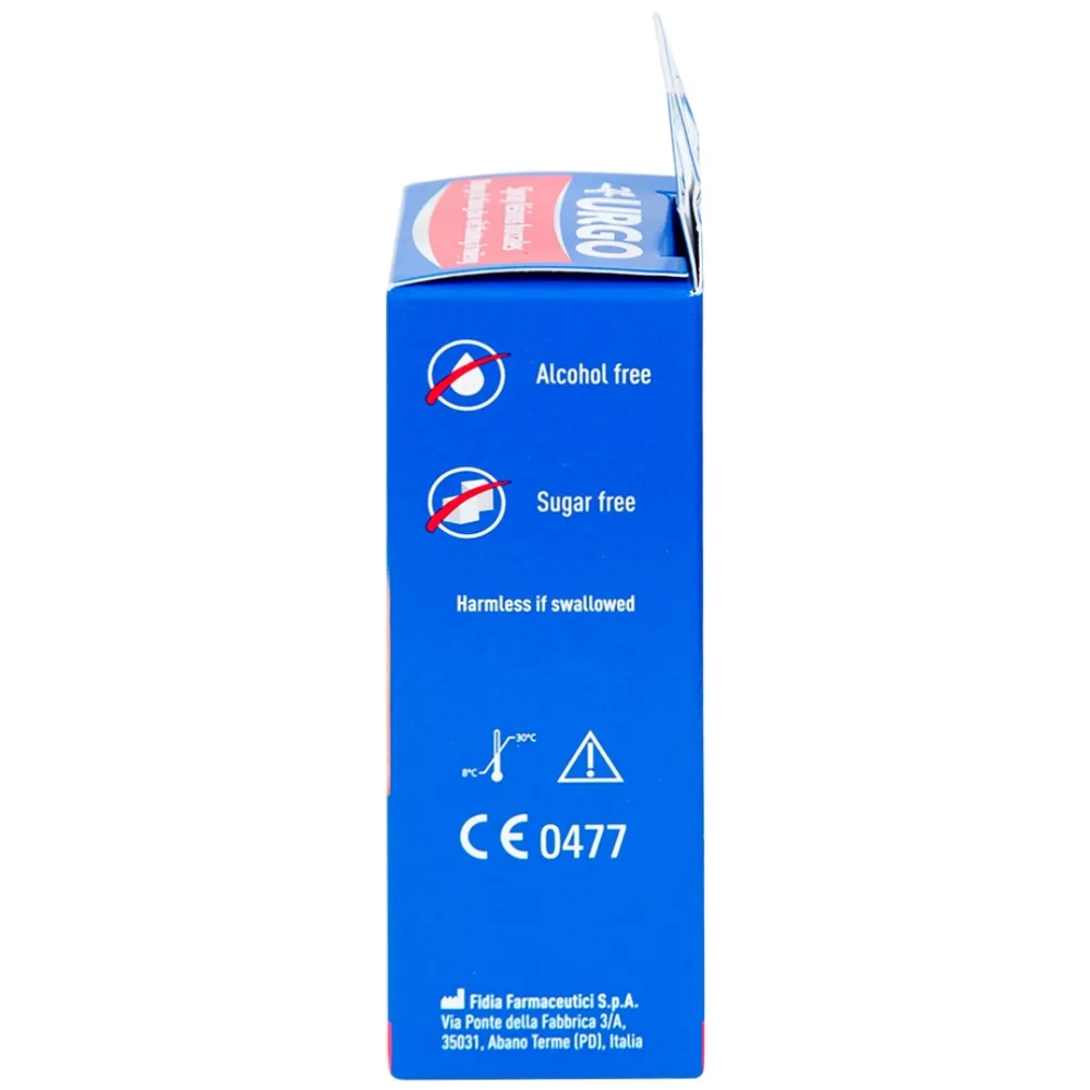 Hình ảnh Chai xịt Urgo Spray Lesions Buccales 15ml dùng cho vết thương ở miệng