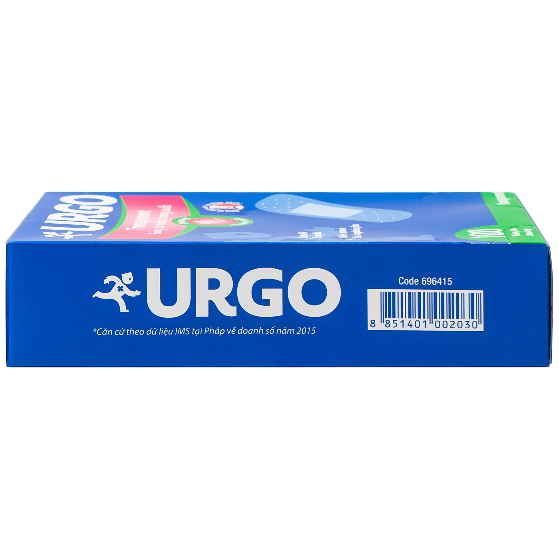 Hình ảnh Băng cá nhân trong suốt Urgo Transparent 2cm x 7.2cm bảo vệ vết thương nhỏ, vết trầy xước (100 miếng)
