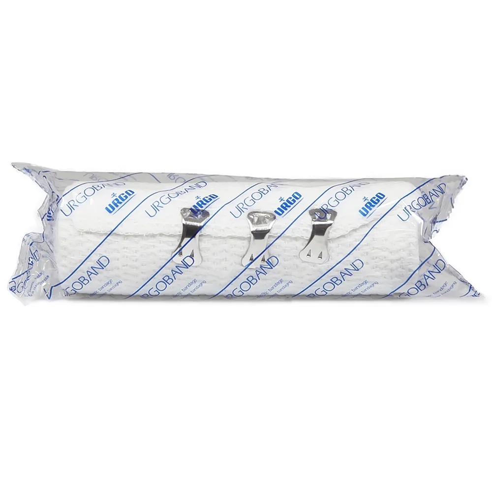 Hình ảnh Băng thun 3 móc Urgoband hỗ trợ cầm máu, cố định khớp (10cm x 4.5m)