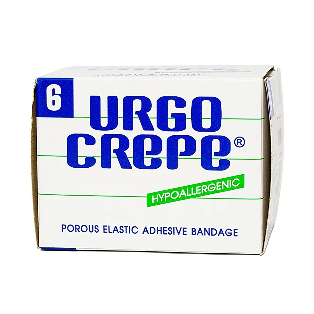Hình ảnh Băng keo thun co giãn Urgo Crepe size 6cm x 4.5m cố định phẫu thuật chỉnh hình, dự phòng chấn thương cơ khớp