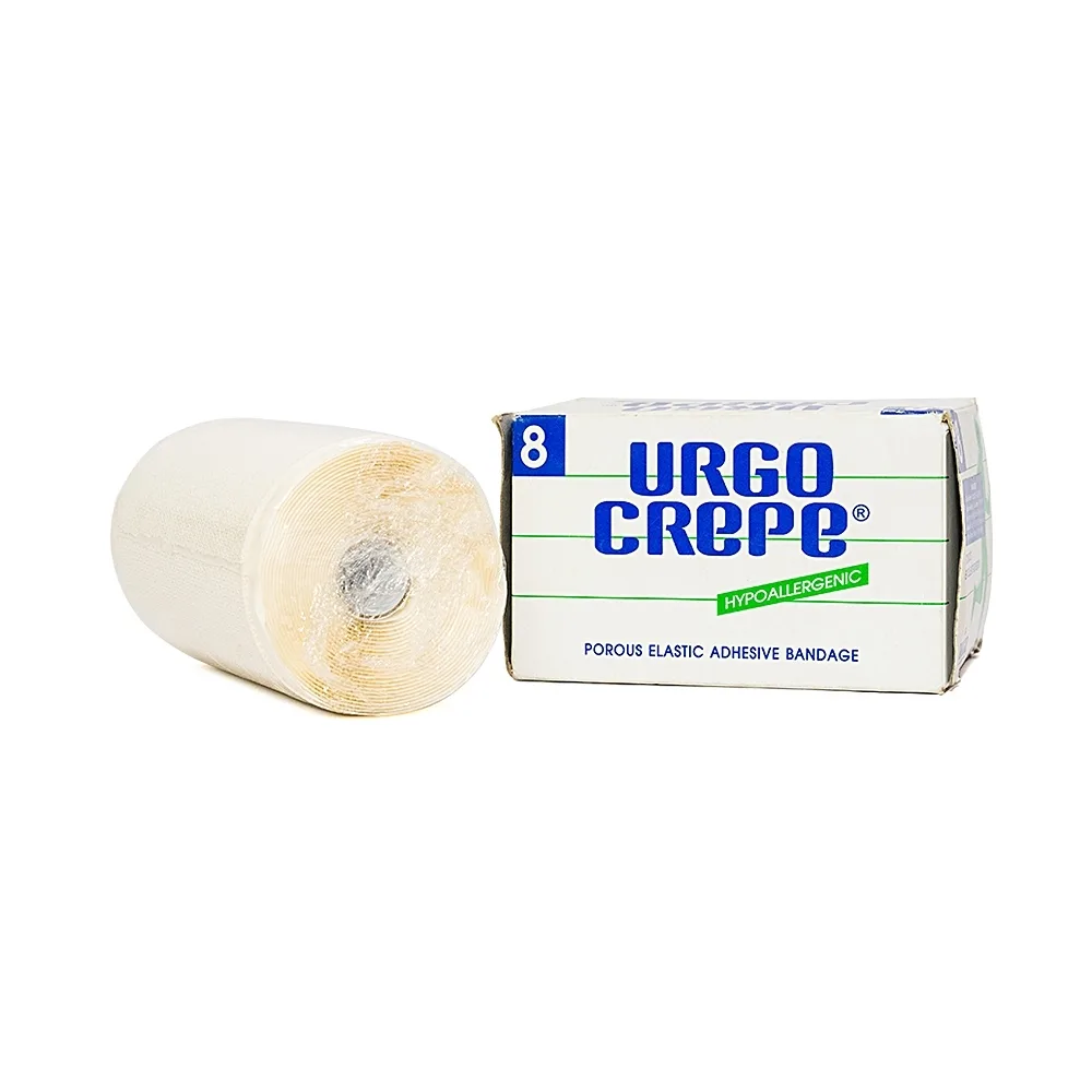 Hình ảnh Băng keo thun co giãn Urgo Crepe size 8cm x 4.5m cố định phẫu thuật chỉnh hình, dự phòng chấn thương cơ khớp