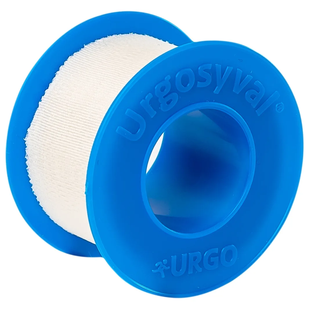 Hình ảnh Băng keo lụa có độ dính cao Urgosyval Strong Adhessive size 2.5cm x 5m cố định băng gạc (1 cuộn)
