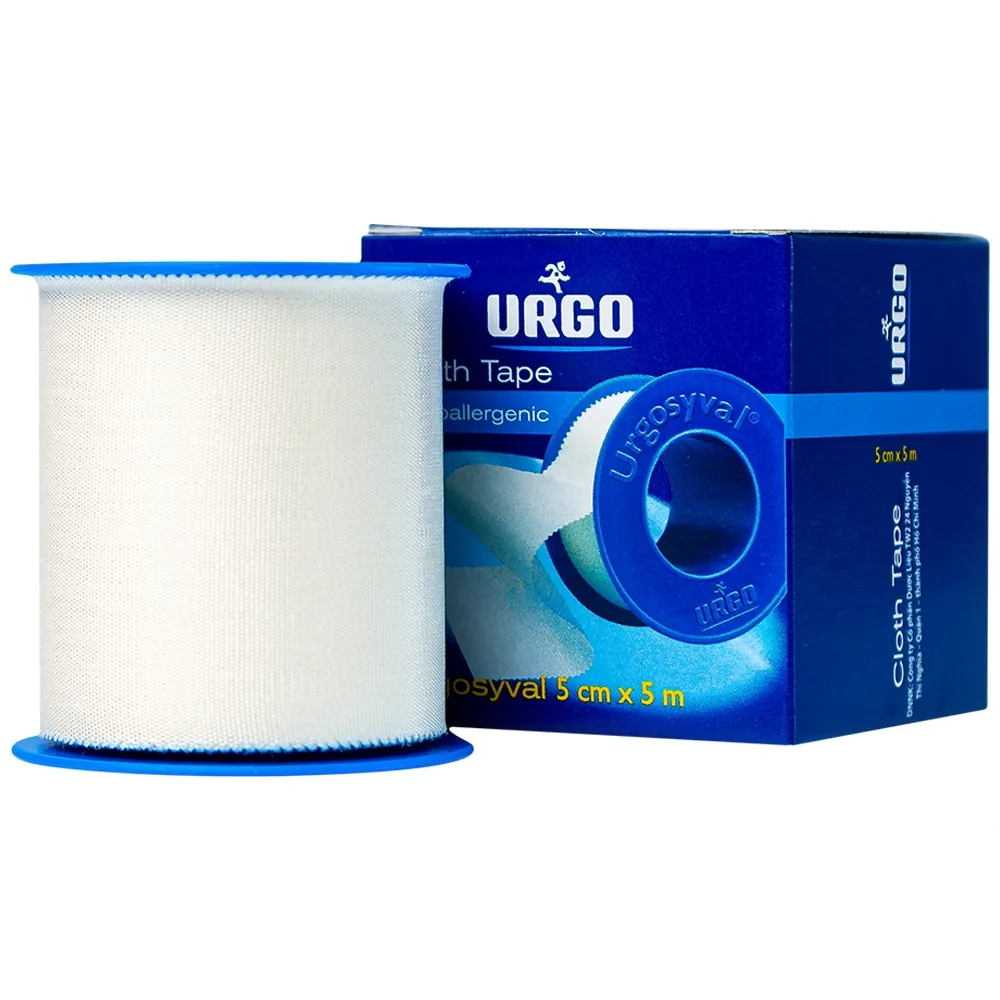 Hình ảnh Băng keo lụa Urgosyval size 5cm x 5m băng các vết thương trong phẫu thuật, cố định thiết bị y tế