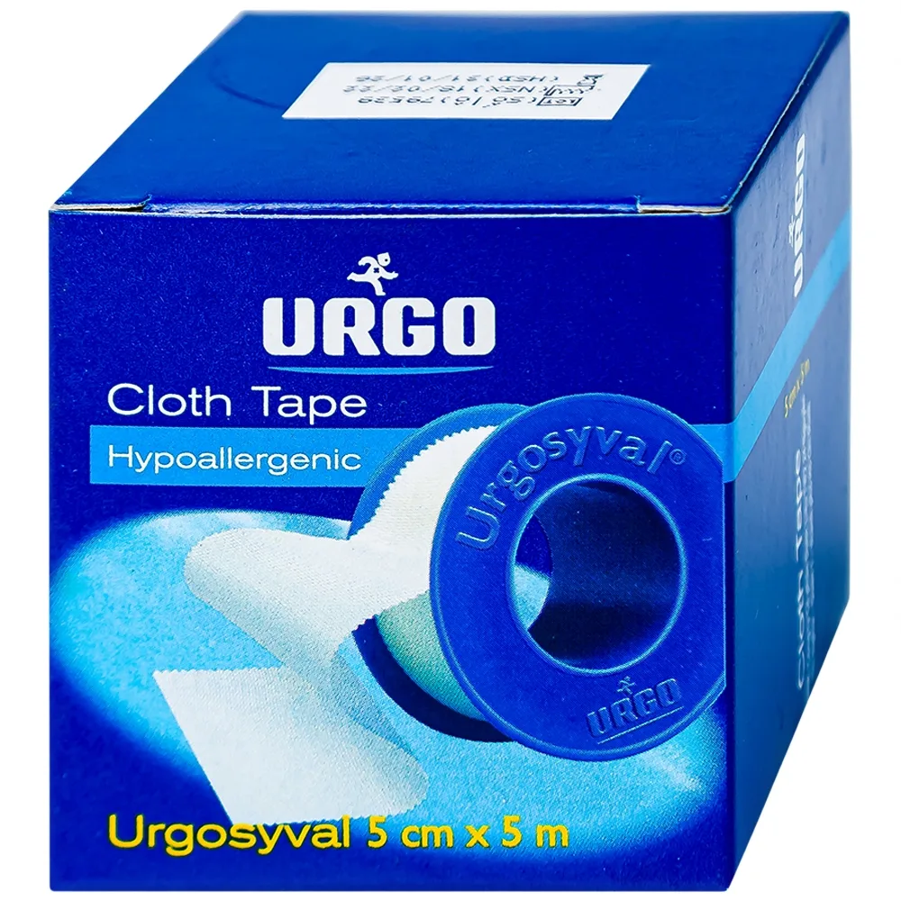 Hình ảnh Băng keo lụa Urgosyval size 5cm x 5m băng các vết thương trong phẫu thuật, cố định thiết bị y tế