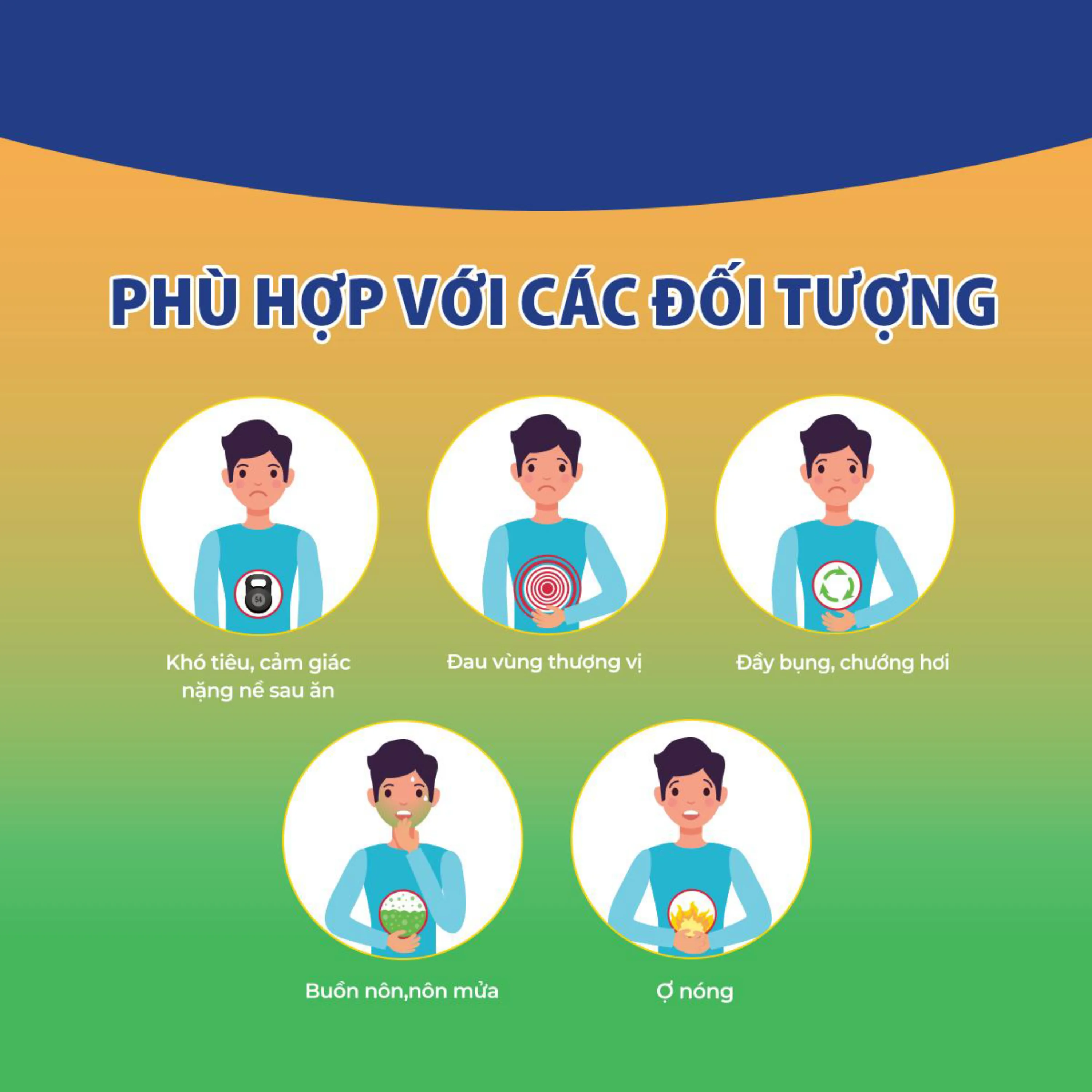Hình ảnh Vi bột Captogastril giảm nhanh acid, đau dạ dày, ợ nóng, đầy hơi, buồn nôn, khó tiêu hộp 20 gói