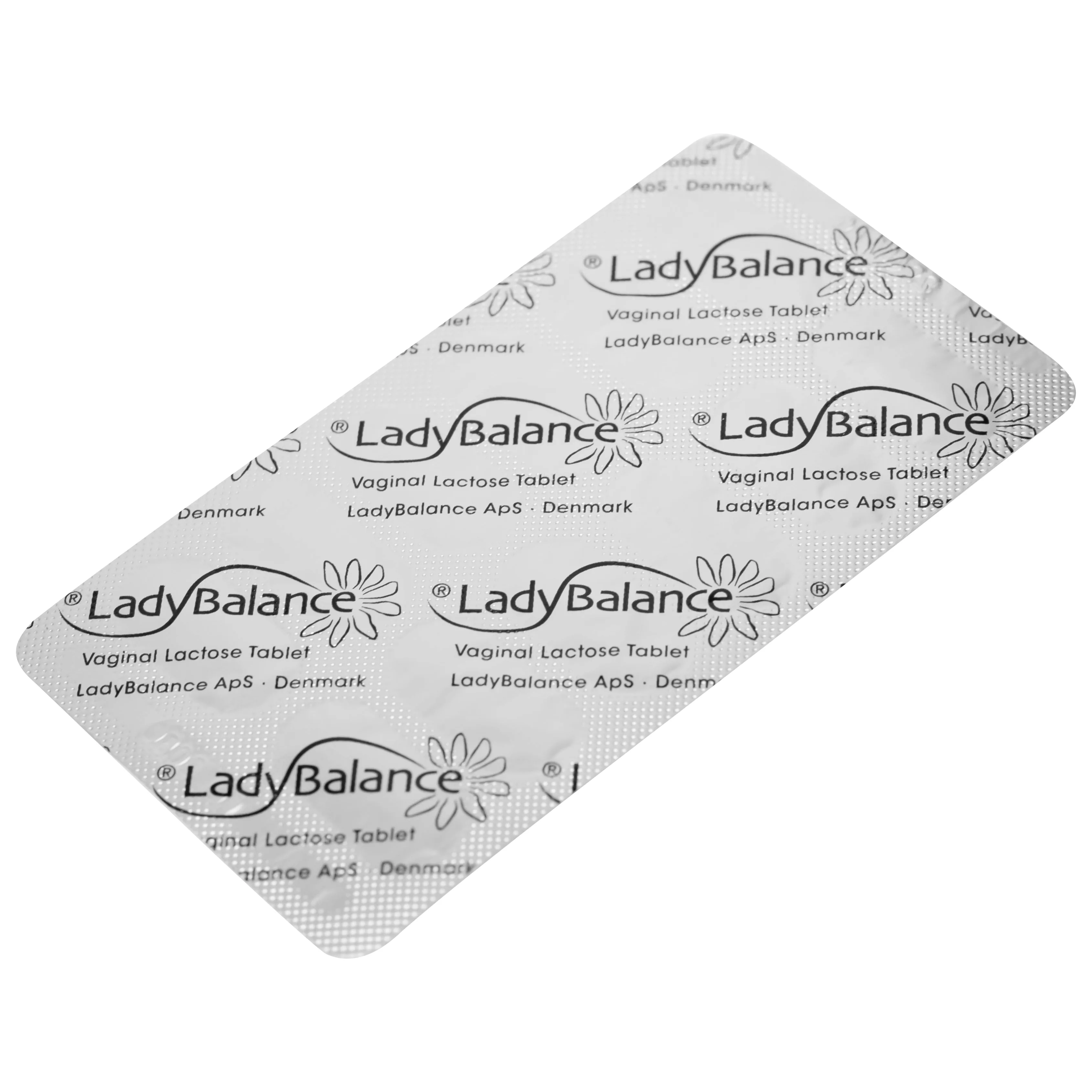 Hình ảnh Viên đặt âm đạo LadyBalance giảm khí hư và mùi hôi âm đạo do nhiễm khuẩn âm đạo (1 vỉ x 12 viên)