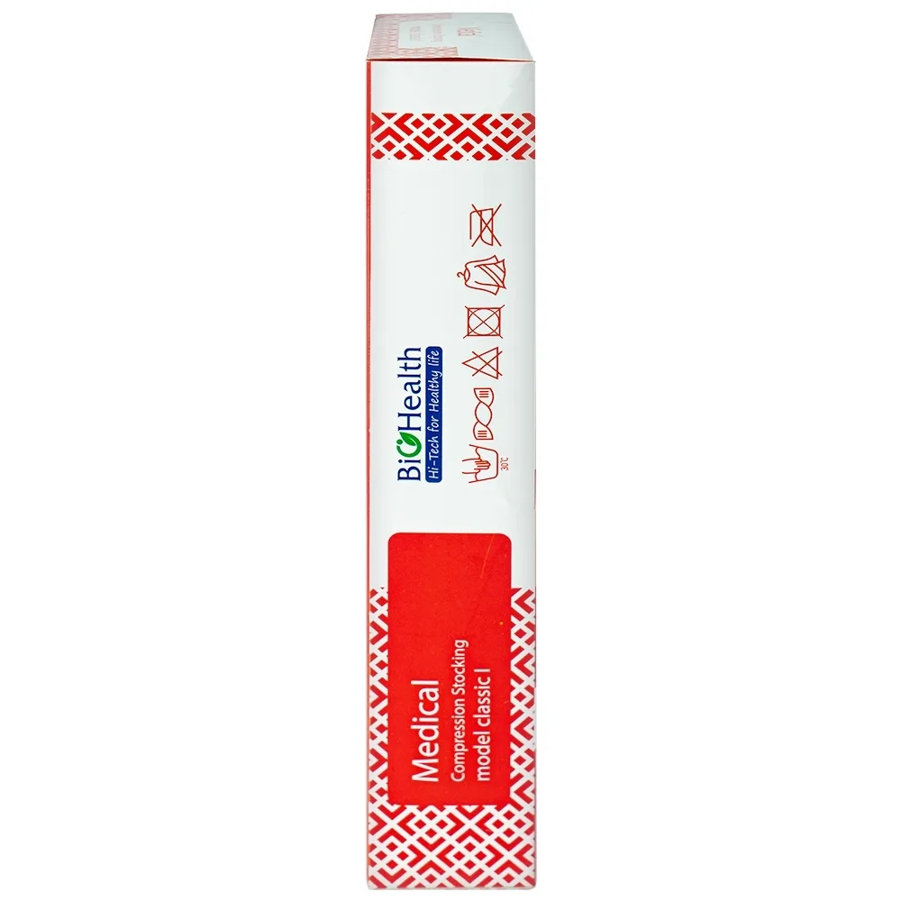 Hình ảnh Vớ đùi y khoa Medical Compression Stocking size L BioHealth chống giãn tĩnh mạch - màu da 