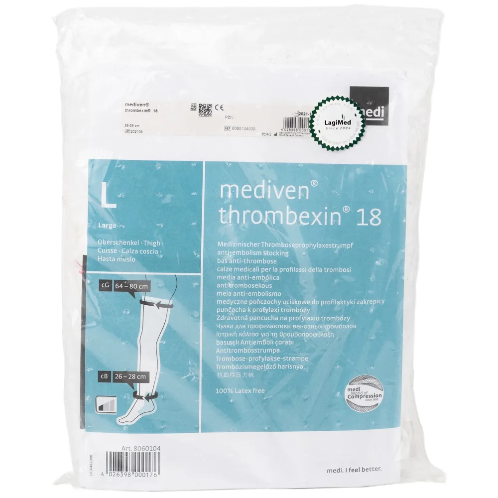 Hình ảnh Vớ y khoa Mediven Thrombexin 18 size S phòng ngừa huyết khối cho bệnh nhân nằm bất động lâu