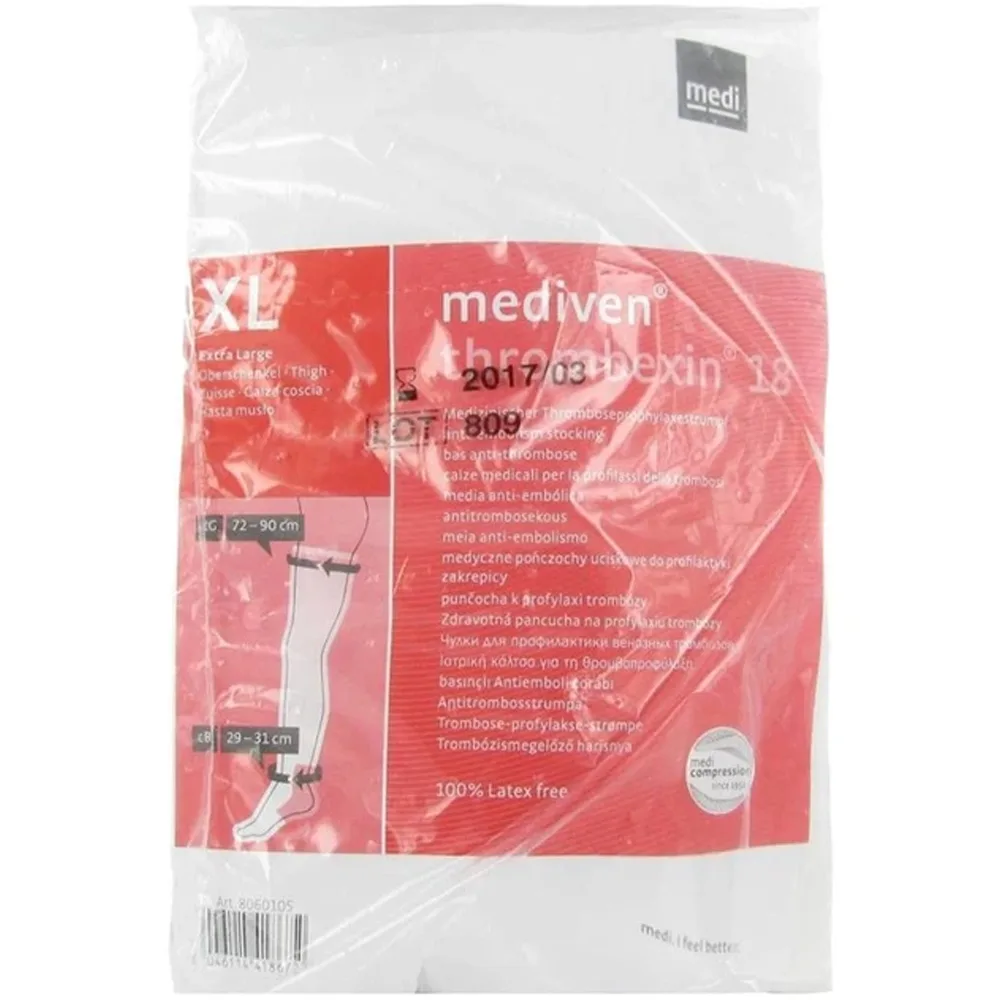 Hình ảnh Vớ y khoa Mediven Thrombexin 18 Size XL hỗ trợ tuần hoàn máu và ngăn ngừa huyết khối tĩnh mạch sâu