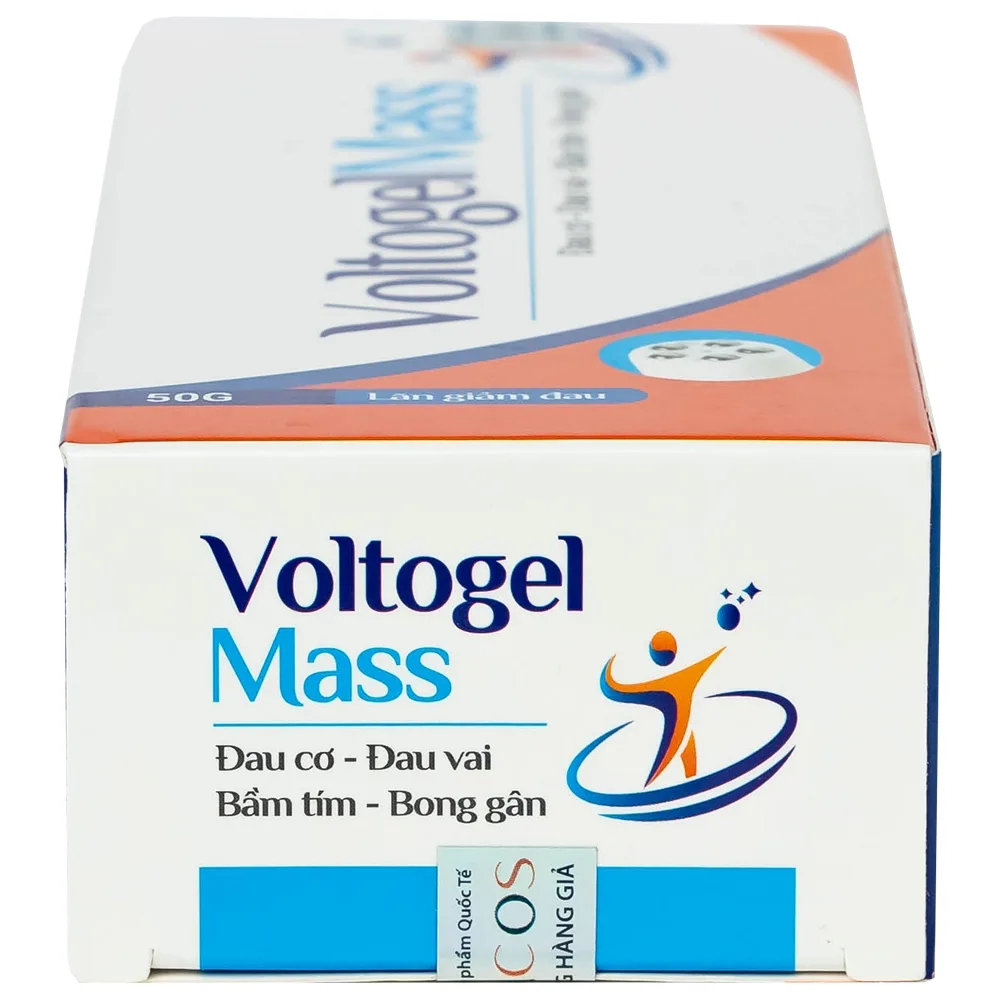 Hình ảnh Gel Voltogel Mass giảm đau cơ, đau vai, bầm tím, bong gân (50g)