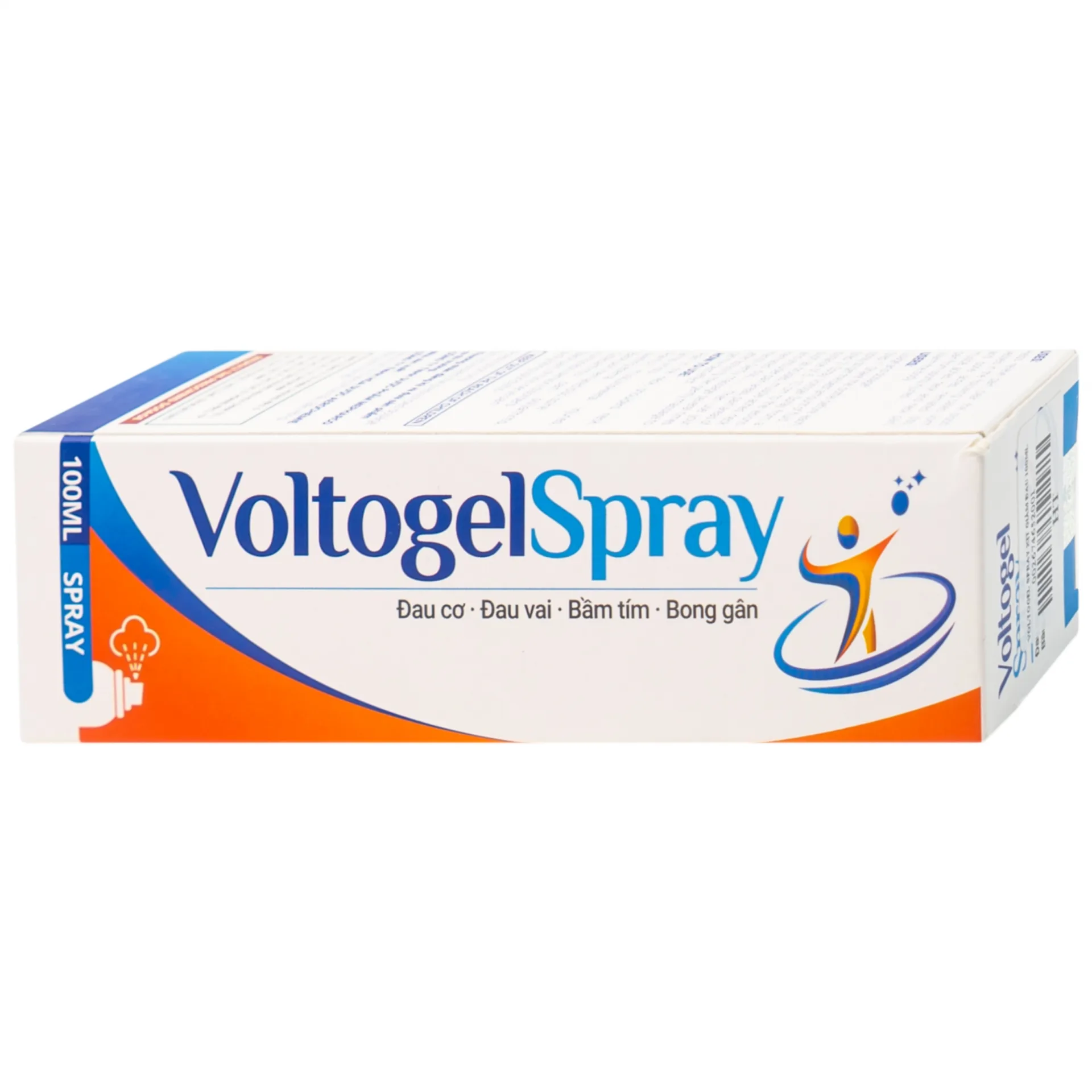 Hình ảnh Bình xịt Voltogel Spray 100ml Aero Chemie đau cơ, đau vai, bầm tím, bong gân