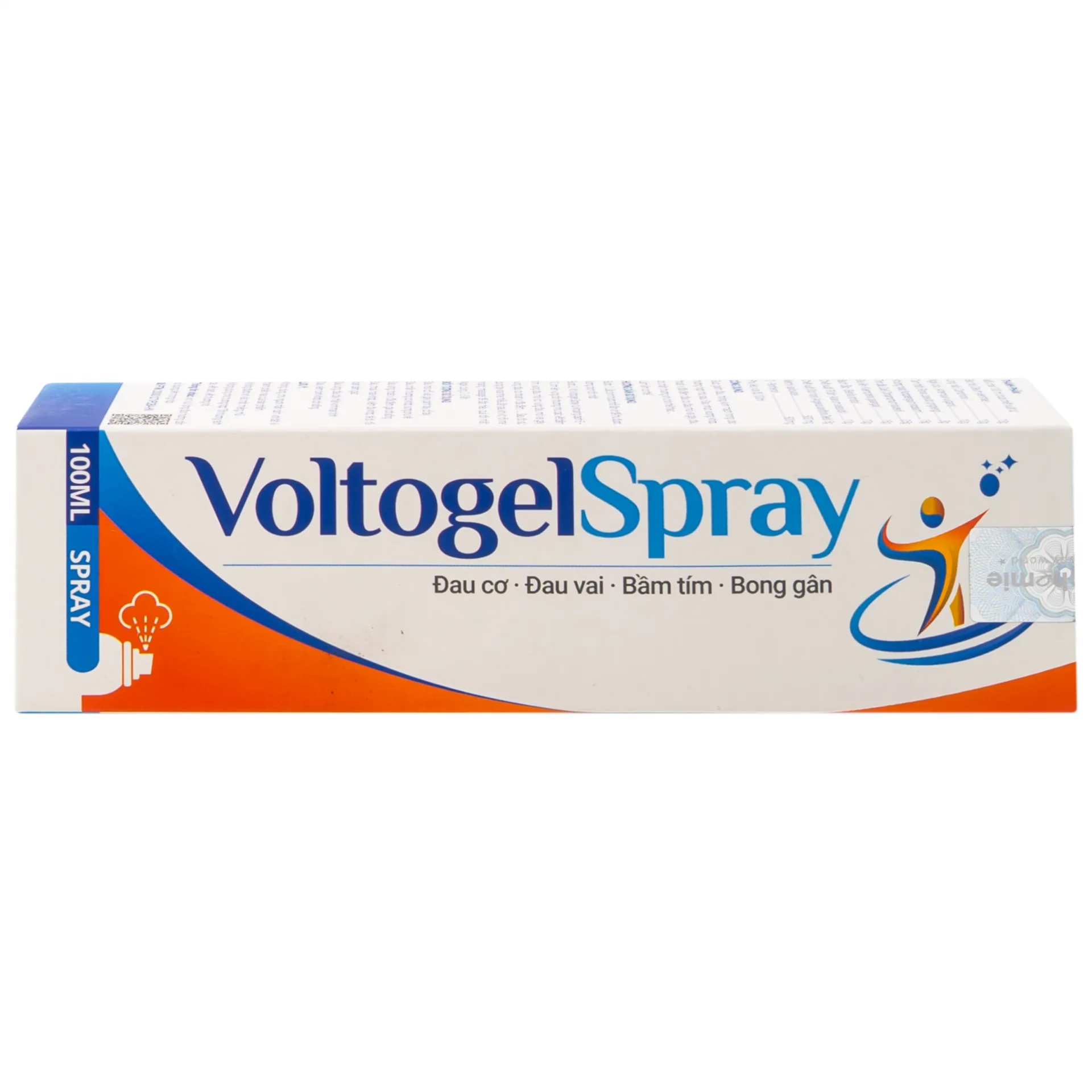 Hình ảnh Bình xịt Voltogel Spray 100ml Aero Chemie đau cơ, đau vai, bầm tím, bong gân