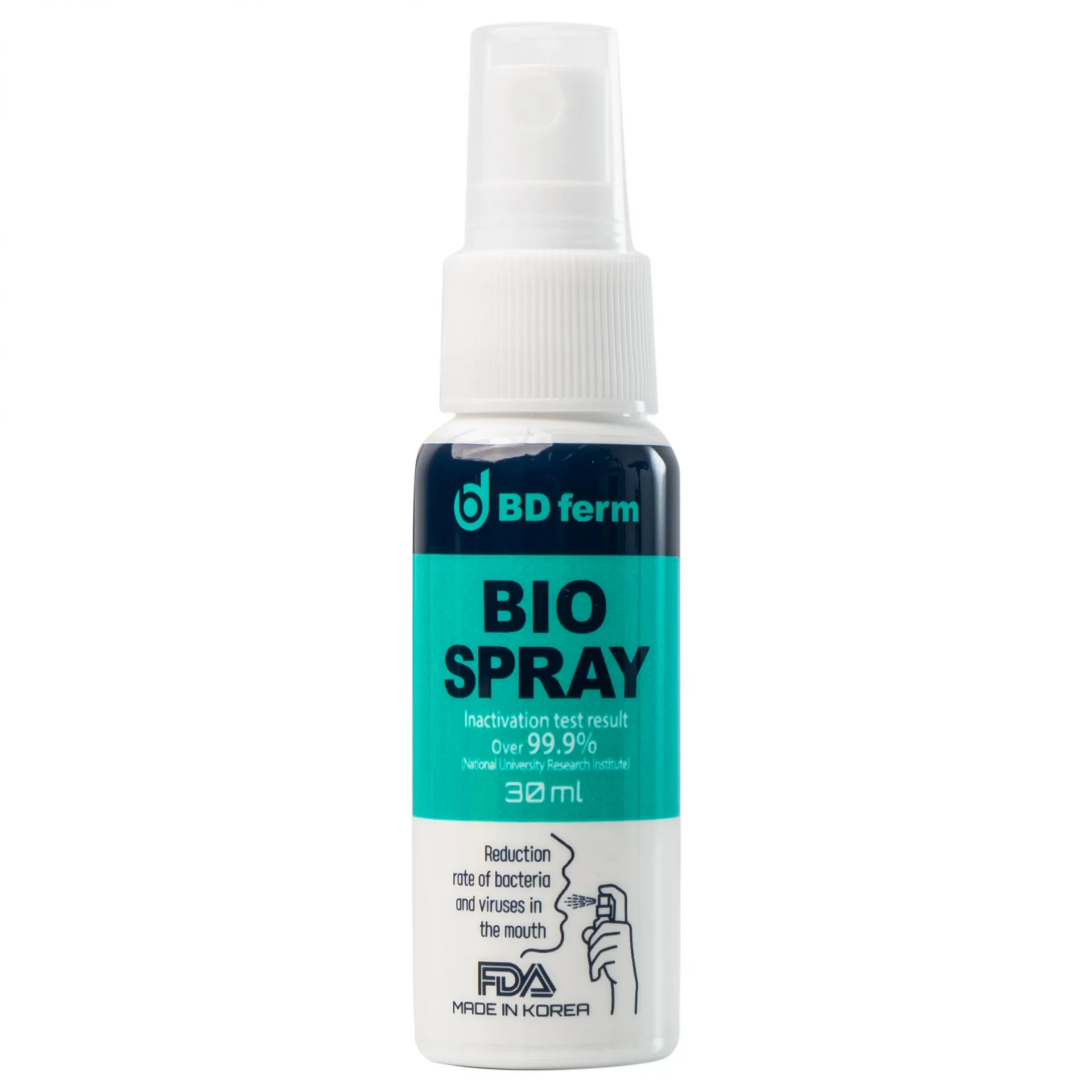 Hình ảnh Men vi sinh kháng khuẩn dạng xịt BDFerm Bio - Spray 30ml ngăn ngừa các bệnh hô hấp