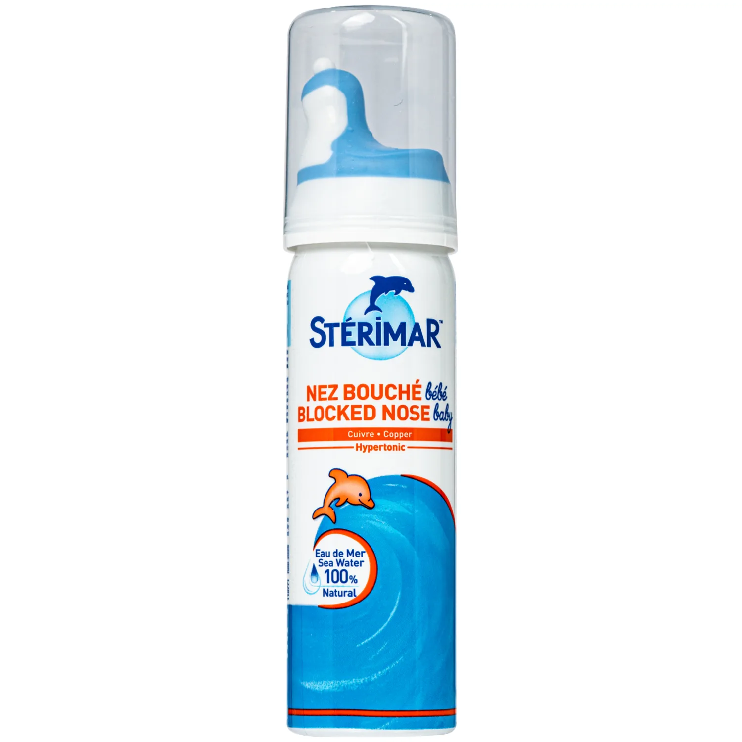 Hình ảnh Xịt mũi trẻ em Sterimar Blocked Nose Baby (Mẫu mới) - Hỗ trợ giảm viêm mũi, nghẹt mũi cho trẻ từ 3 tháng đến 3 tuổi (50ml)