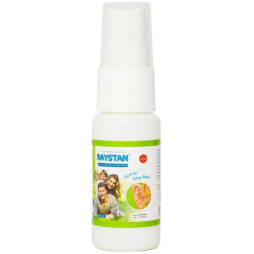 Hình ảnh Phun sương vệ sinh tai Raystan sạch ráy, hết ngứa (12ml)