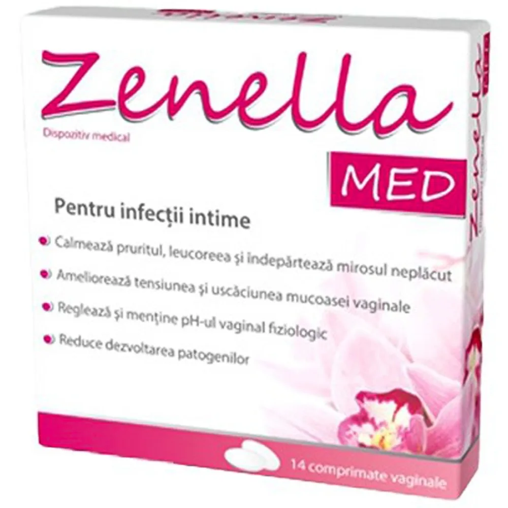 Hình ảnh Viên đặt Zenella Med ngăn ngừa vi khuẩn gây viêm âm đạo (14 Viên)