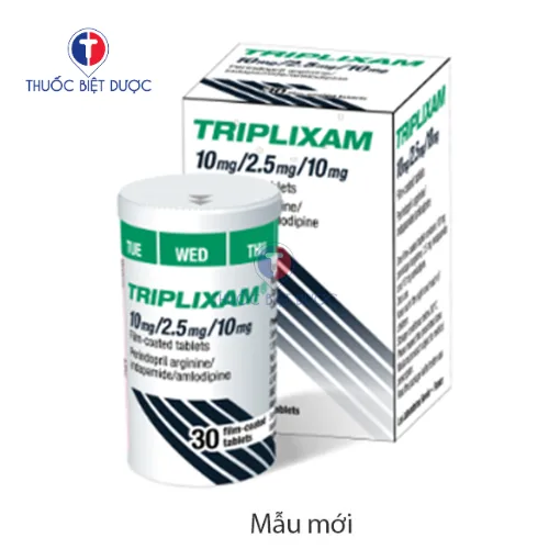 Hình ảnh Triplixam 10mg/2,5mg/10mg