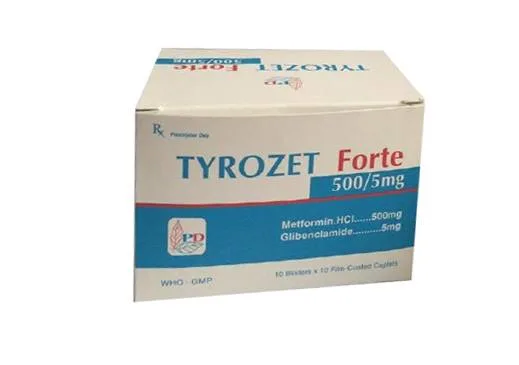 Hình ảnh Tyrozet Forte 850/5 mg