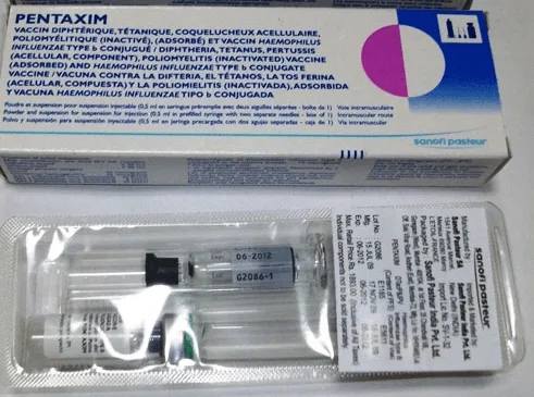 Hình ảnh Vắc xin 5 trong 1 Pentaxim