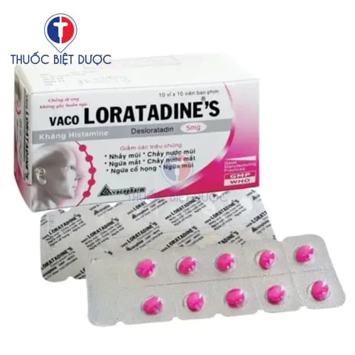 Hình ảnh Vaco Loratadine