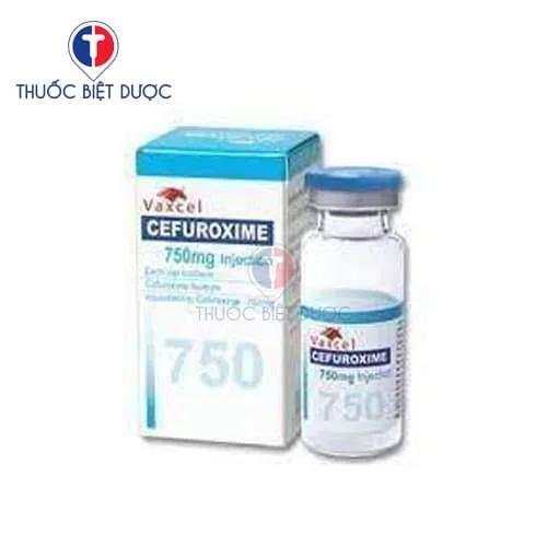 Hình ảnh Vaxcel Cefuroxime 750mg Injection