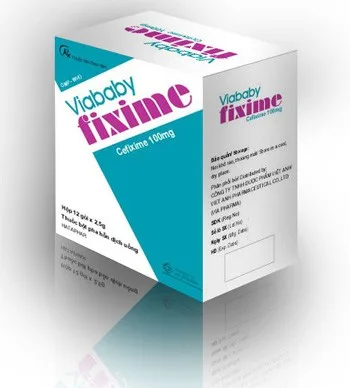 Hình ảnh Viababyfixime - 100mg
