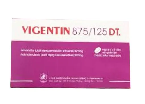 Hình ảnh Vigentin 875/125 DT.