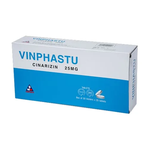 Hình ảnh Vinphastu 25mg