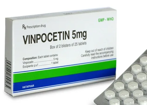 Hình ảnh Vinpocetin 5 mg