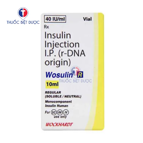 Hình ảnh Wosulin-R 40 IU/ml