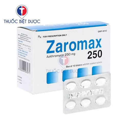 Hình ảnh Azithromycin 250