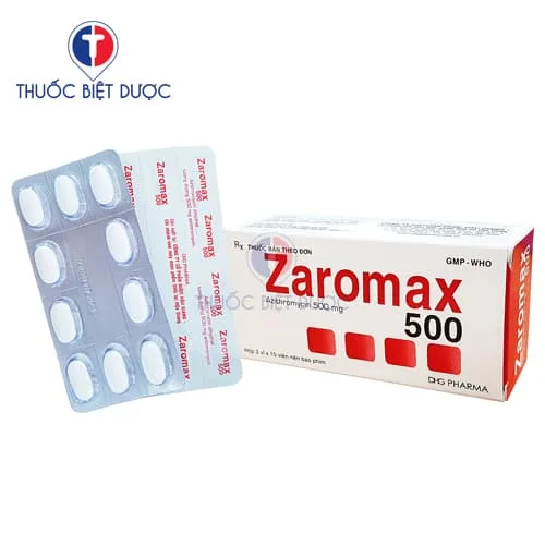 Hình ảnh Azithromycin 500