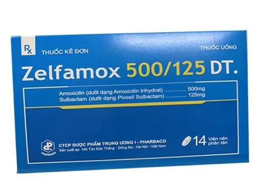 Hình ảnh ZELFAMOX 500/125 DT.