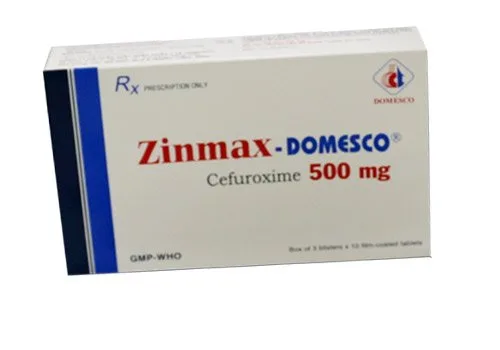 Hình ảnh Zinmax Domesco 500mg