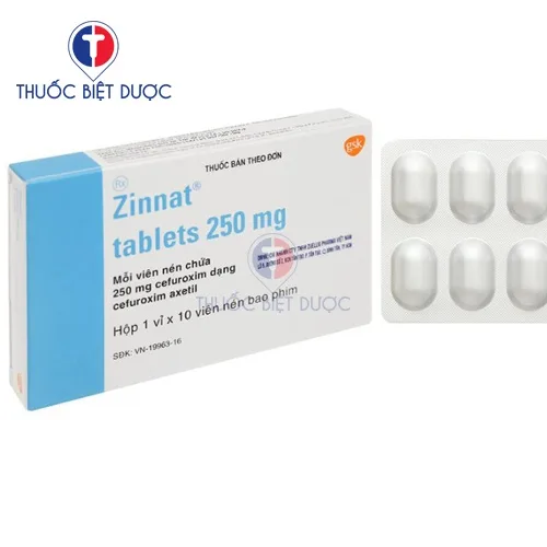 Hình ảnh Zinnat 250mg