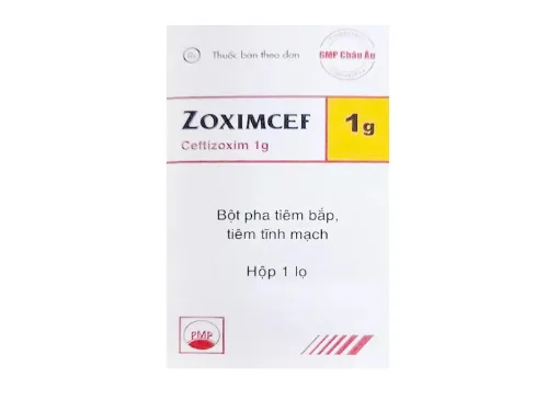 Hình ảnh Zoximcef 1 g