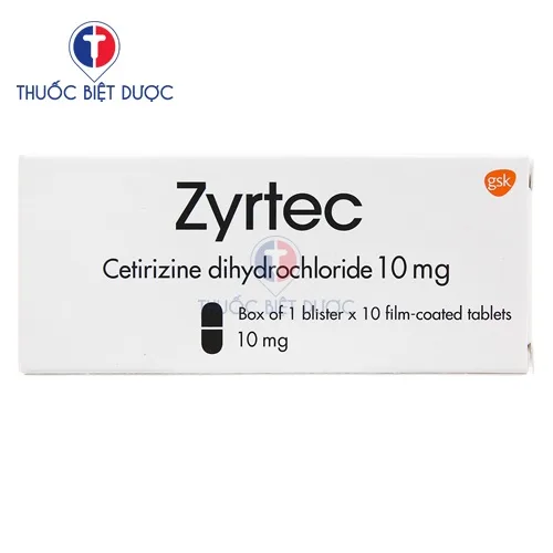 Hình ảnh Zyrtec 10mg