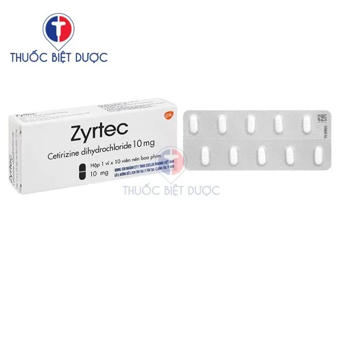 Hình ảnh Zyrtec 10mg